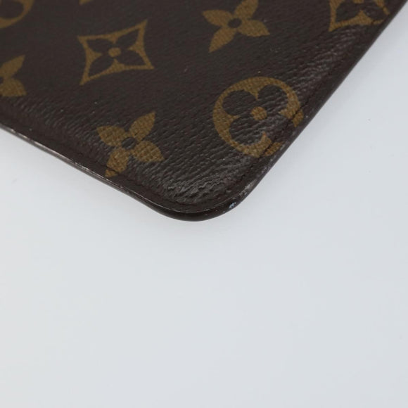 LOUIS VUITTON Monogram Etui Lunette MM Glasses Case M66544 LV Auth 147798