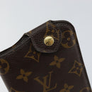 LOUIS VUITTON Monogram Etui Lunette MM Glasses Case M66544 LV Auth 147798-12