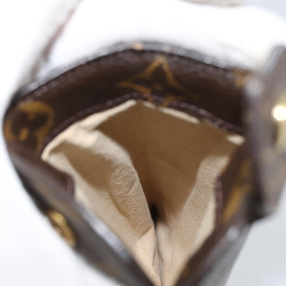 LOUIS VUITTON Monogram Etui Lunette MM Glasses Case M66544 LV Auth 147798