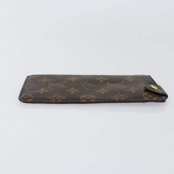 LOUIS VUITTON Monogram Etui Lunette MM Glasses Case M66544 LV Auth 147798