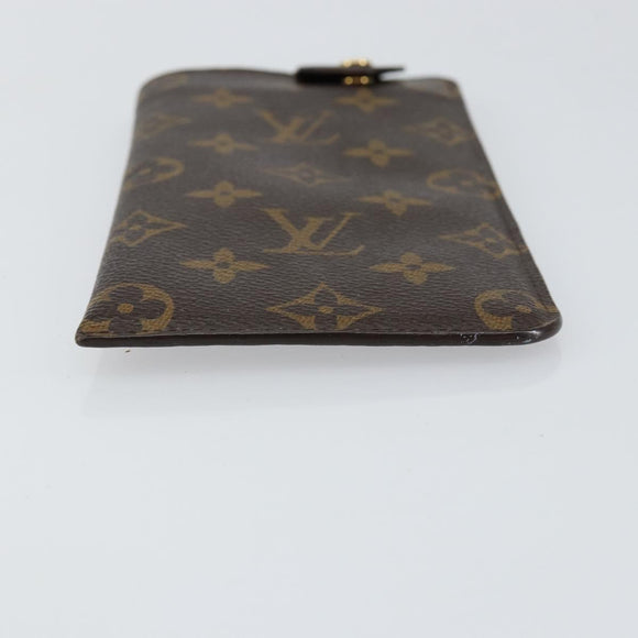 LOUIS VUITTON Monogram Etui Lunette MM Glasses Case M66544 LV Auth 147798