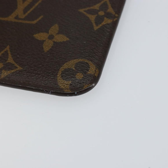 LOUIS VUITTON Monogram Etui Lunette MM Glasses Case M66544 LV Auth 147798