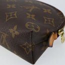 LOUIS VUITTON Monogram Pochette Cosmetic PM Pouch M43998 LV Auth 147800-15