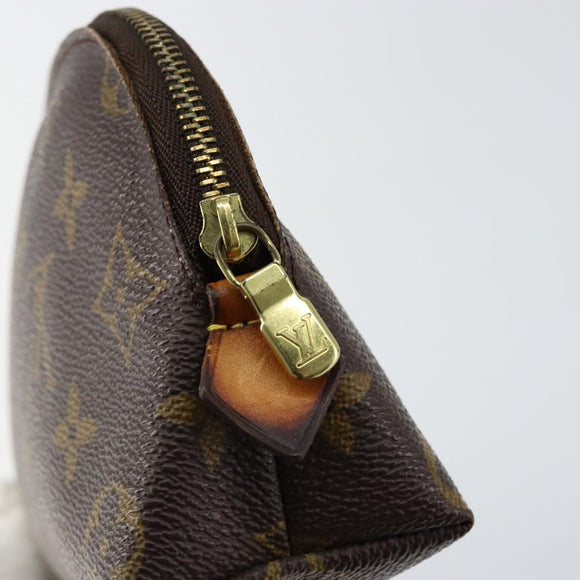 LOUIS VUITTON Monogram Pochette Cosmetic PM Pouch M43998 LV Auth 147800