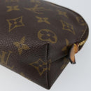 LOUIS VUITTON Monogram Pochette Cosmetic PM Pouch M43998 LV Auth 147800-7