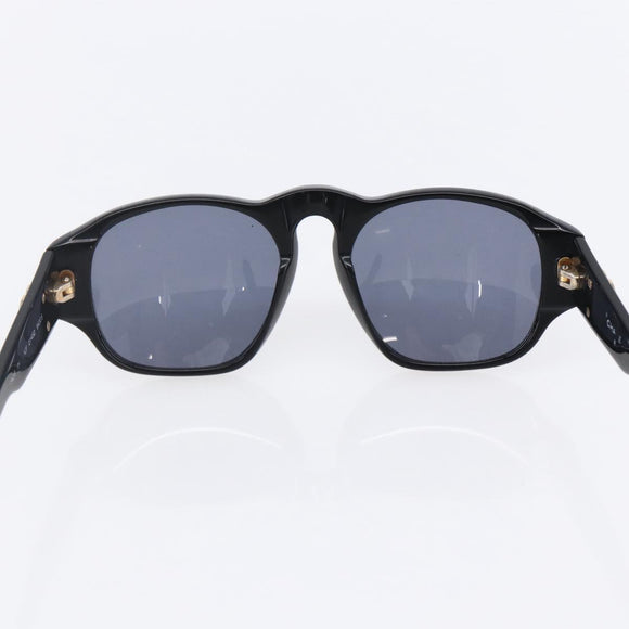 CHANEL Sunglasses plastic Black CC Auth 147805