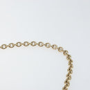 Christian Dior Canage Long Wallet Enamel Pink Gold Auth 147811-14