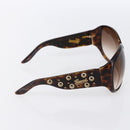 Salvatore Ferragamo Gucci Sunglasses plastic 2 Set Black Red Auth 147813-4