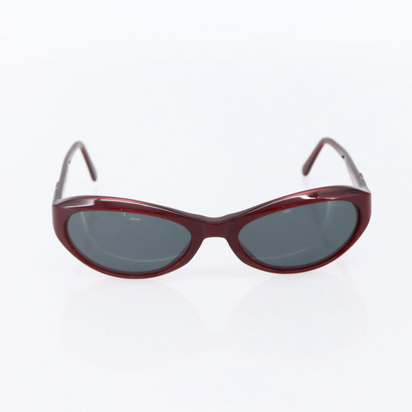 Salvatore Ferragamo Gucci Sunglasses plastic 2 Set Black Red Auth 147813