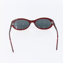 Salvatore Ferragamo Gucci Sunglasses plastic 2 Set Black Red Auth 147813-8