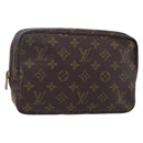LOUIS VUITTON Monogram Trousse Toilette 23 Clutch Bag M47524 LV Auth 147824-1