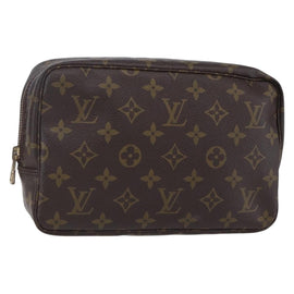 LOUIS VUITTON Monogram Trousse Toilette 23 Clutch Bag M47524 LV Auth 147824