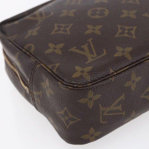 LOUIS VUITTON Monogram Trousse Toilette 23 Clutch Bag M47524 LV Auth 147824