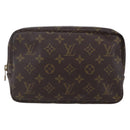 LOUIS VUITTON Monogram Trousse Toilette 23 Clutch Bag M47524 LV Auth 147824-2
