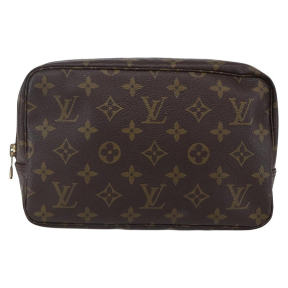 LOUIS VUITTON Monogram Trousse Toilette 23 Clutch Bag M47524 LV Auth 147824