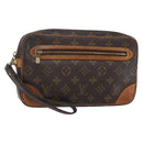LOUIS VUITTON Monogram Marly Dragonne GM Clutch Bag M51825 LV Auth 147827-1