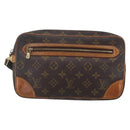 LOUIS VUITTON Monogram Marly Dragonne GM Clutch Bag M51825 LV Auth 147827-13