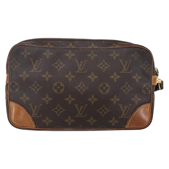 LOUIS VUITTON Monogram Marly Dragonne GM Clutch Bag M51825 LV Auth 147827