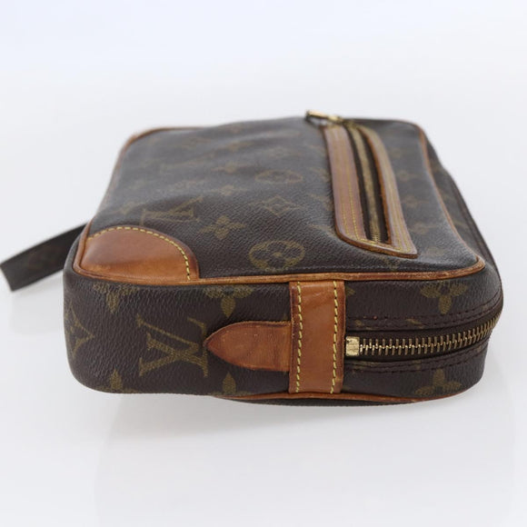 LOUIS VUITTON Monogram Marly Dragonne GM Clutch Bag M51825 LV Auth 147827