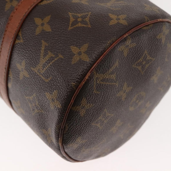 LOUIS VUITTON Monogram Papillon 30 Hand Bag M51385 LV Auth 147830