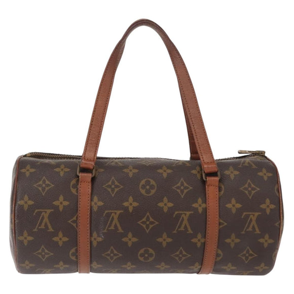 LOUIS VUITTON Monogram Papillon 30 Hand Bag M51385 LV Auth 147830