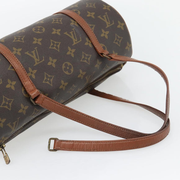 LOUIS VUITTON Monogram Papillon 30 Handtas M51385 LV Auth 147830