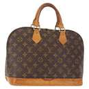 LOUIS VUITTON Monogram Alma Hand Bag M51130 LV Auth 147832-1