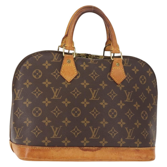 LOUIS VUITTON Monogram Alma Hand Bag M51130 LV Auth 147832