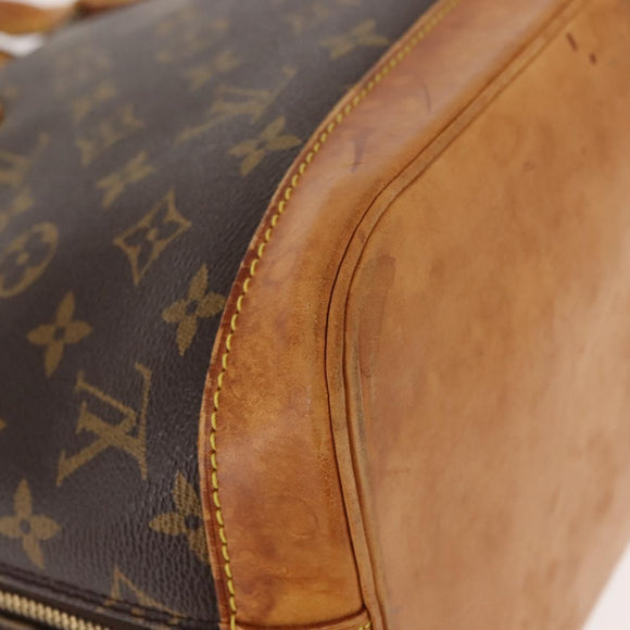 LOUIS VUITTON Monogram Alma Hand Bag M51130 LV Auth 147832