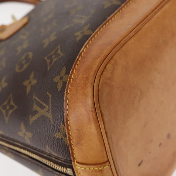 LOUIS VUITTON Monogram Alma Hand Bag M51130 LV Auth 147832