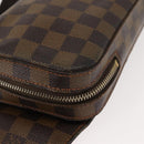 LOUIS VUITTON Damier Ebene Geronimos Shoulder Bag N51994 LV Auth 147833-11