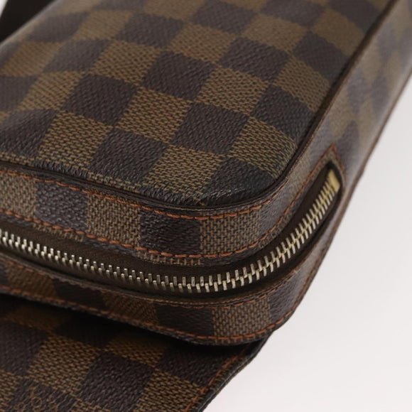 LOUIS VUITTON Damier Ebene Geronimos Shoulder Bag N51994 LV Auth 147833