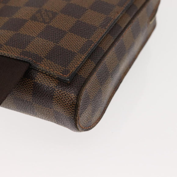 LOUIS VUITTON Damier Ebene Geronimos Shoulder Bag N51994 LV Auth 147833