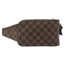LOUIS VUITTON Damier Ebene Geronimos Shoulder Bag N51994 LV Auth 147833-2