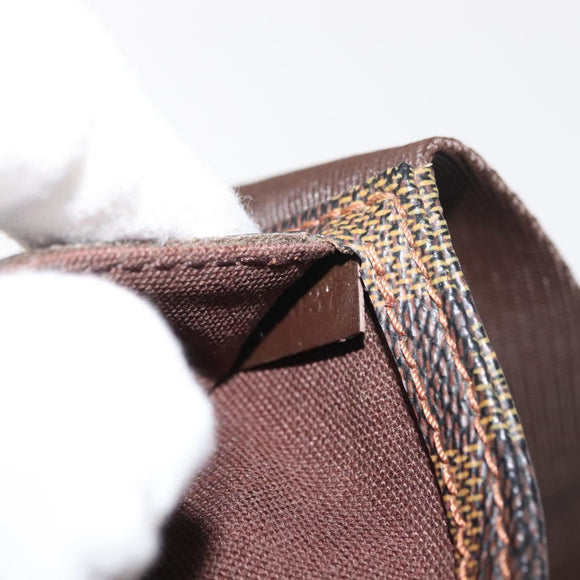 LOUIS VUITTON Damier Ebene Geronimos Shoulder Bag N51994 LV Auth 147833