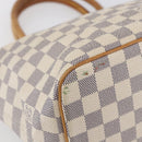 LOUIS VUITTON Damier Azur Saleya PM Tote Bag N51186 LV Auth 147835-14