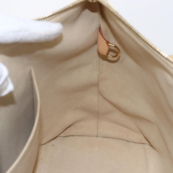 LOUIS VUITTON Damier Azur Saleya PM Tote Bag N51186 LV Auth 147835