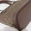 LOUIS VUITTON Monogram Satin Little Alma Hand Bag Gray M92147 LV Auth 147837A-9