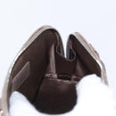 LOUIS VUITTON Monogram Satin Little Alma Hand Bag Gray M92147 LV Auth 147837A-19