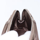 LOUIS VUITTON Monogram Satin Little Alma Hand Bag Gray M92147 LV Auth 147837A-20