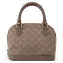 LOUIS VUITTON Monogram Satin Little Alma Hand Bag Gray M92147 LV Auth 147837A-13