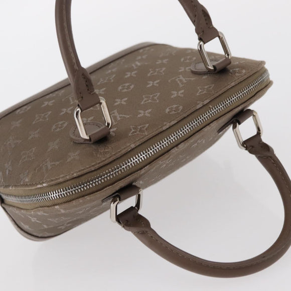 LOUIS VUITTON Monogram Satin Little Alma Hand Bag Gray M92147 LV Auth 147837A