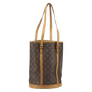 LOUIS VUITTON Monogram Bucket GM Shoulder Bag M42236 LV Auth 147839-1