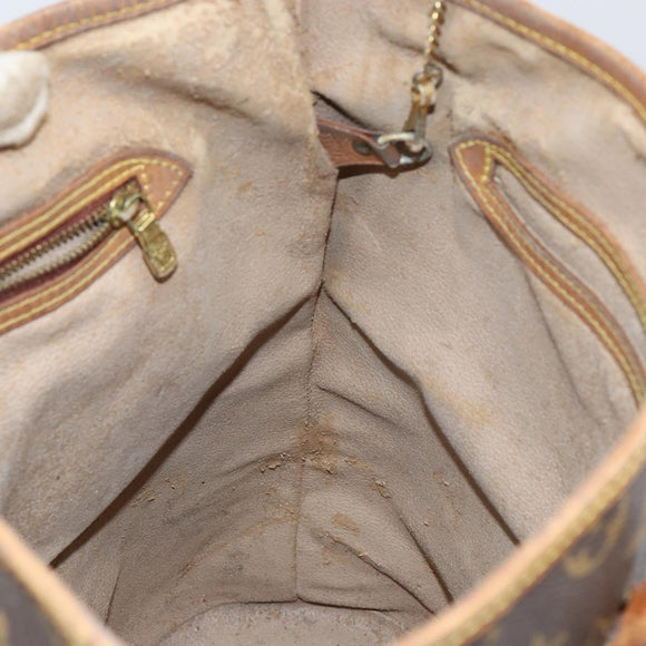 LOUIS VUITTON Monogram Bucket GM Shoulder Bag M42236 LV Auth 147839