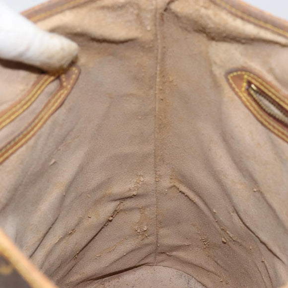 LOUIS VUITTON Monogram Bucket GM Shoulder Bag M42236 LV Auth 147839