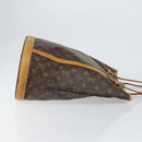 LOUIS VUITTON Monogram Bucket GM Shoulder Bag M42236 LV Auth 147839-3