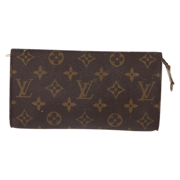 LOUIS VUITTON Monogram Bucket GM Accessory Pouch LV Auth 147840