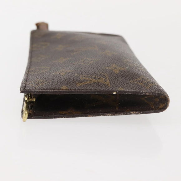 LOUIS VUITTON Monogram Bucket GM Accessory Pouch LV Auth 147840