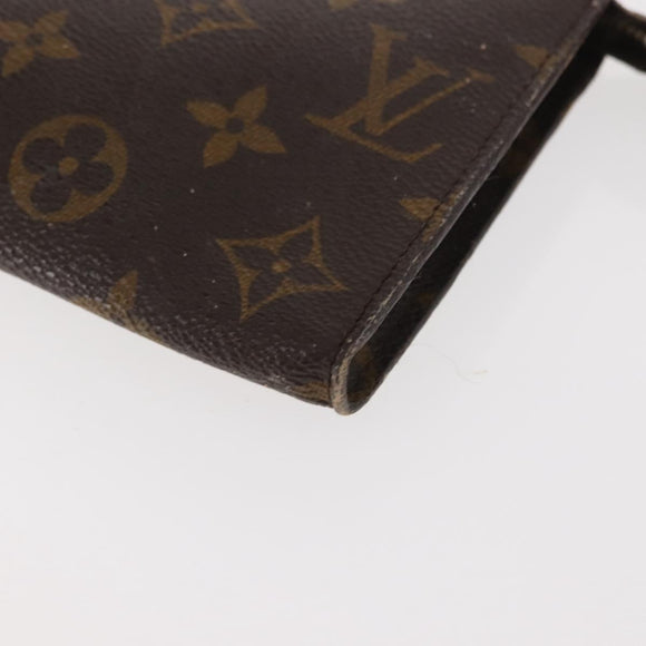 LOUIS VUITTON Monogram Bucket GM Accessory Pouch LV Auth 147840