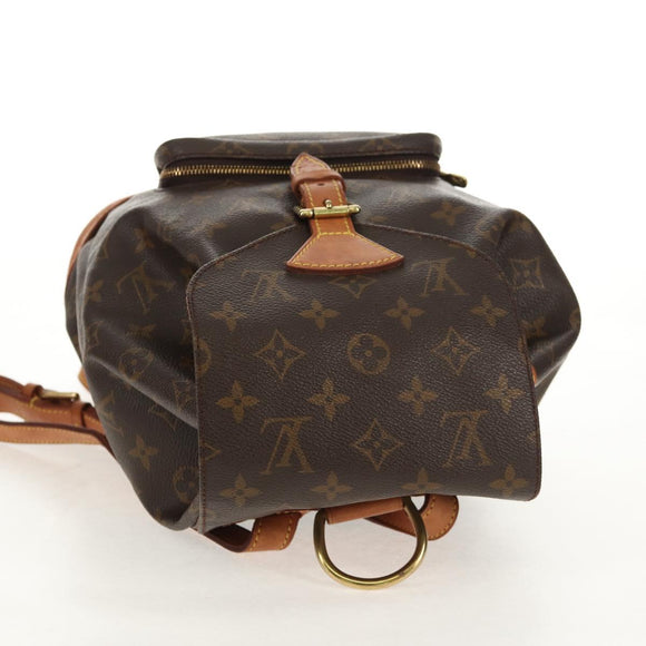LOUIS VUITTON Monogram Montsouris MM Backpack M51136 LV Auth 147841